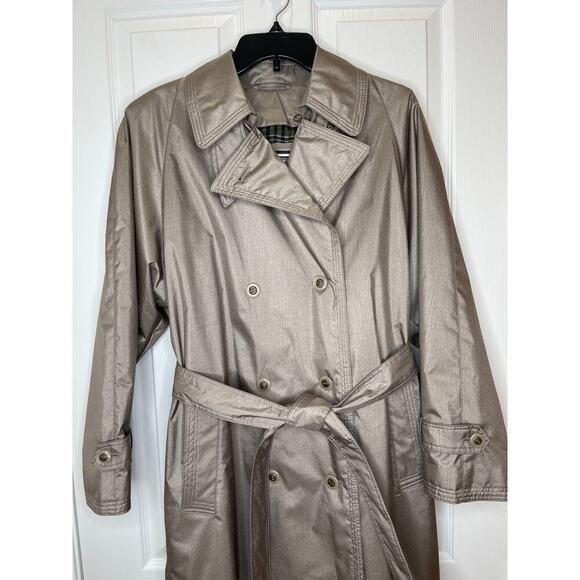 F.S.L FSL collection NWOT trench coat jacket size 6 professional oversized - Picture 5 of 14